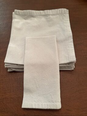 Light Gray Napkins 18x18 Cotton set of
13